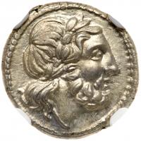 Anonymous. Silver Victoriatus (3.29 g), ca. 211-208 BC