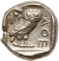 Attica, Athens. Silver Tetradrachm (17.15 g), ca. 454-404 BC Superb EF - 2