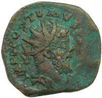 Postumus. AE dupondius (14.74 g), Romano-Gallic Emperor, AD 260-269 VF