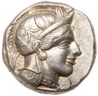 Attica, Athens. FourrÃ©e Tetradrachm (17,17 g), ca. 454-404 BC About EF