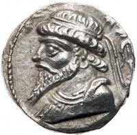 Elymaian Kingdom. Kamnaskires V. Silver Tetradrachm (15.35 g), ca. 54/3-33/2 BC