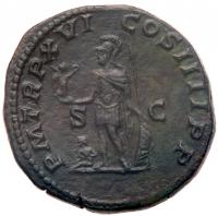 Caracalla. Ã Sestertius (23.25 g), AD 198-217 Choice VF - 2