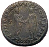 Lucius Verus. Ã Sestertius (26.85 g), AD 161-169 Nearly EF - 2