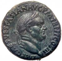 Vespasian. Ã Sestertius (21.32 g), AD 69-79 EF