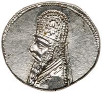 Parthian Kingdom. Mithradates II. Silver Drachm (4.25 g), 121-91 BC Mint State