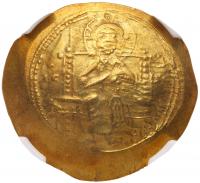 Michael VII Ducas, 1071-1078. Gold/Electrum Histamenon Nomisma (4.4g)