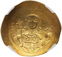 Michael VII Ducas, 1071-1078. Gold/Electrum Histamenon Nomisma (4.4g) - 2