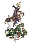 Great Britain. The Most Noble Order of the Garter, Collar Badge (The George), ND (Instituted 1348)