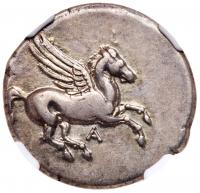 Akarnania, Anaktorion. Silver Stater (8.50 g), ca. 350-300 BC