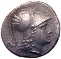 Pamphylia, Side. Silver Tetradrachm (16.29 g), ca. 200-190 BC Choice VF