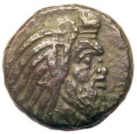 Cimmerian Bosporos, Pantikapaion. Ã (7.74 g), ca. 310-304/3 BC Choice VF