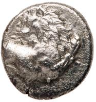 Thrace, Cherronesos. Silver Hemidrachm (2.20 g), ca. 386-338 BC Choice VF