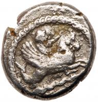 Phoenicia, Tyre. âUzzimilk. Silver Shekel (10.69 g), ca. 349-333/2 BC VF