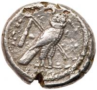 Phoenicia, Tyre. âUzzimilk. Silver Shekel (10.69 g), ca. 349-333/2 BC VF - 2