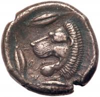 Sicily, Leontinoi. Silver Tetradrachm (16.10 g), ca. 430-425 BC VF - 2