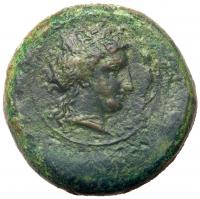 Sicily, Herbessos. Ã Dilitron (19.37 g), ca. 340-335 BC Choice VF