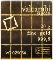 Worldwide. Valcambi Suisse Combined Gold Bar: Choice Brilliant Unc