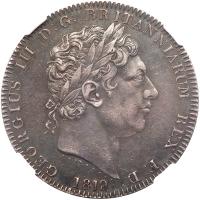 Great Britain. Crown, 1819 NGC EF45