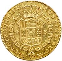 Spain. 4 Escudos, 1791-MF (Madrid) PCGS EF - 2