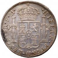 Mexico. 8 Reales, 1787-Mo FM EF - 2