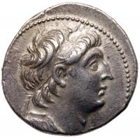 Seleukid Kingdom. Antiochos VII Euergetes. Silver Tetradrachm (14.28 g), 138-129 BC