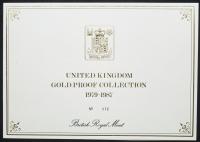 Great Britain. United Kingdom 27 Piece Gold Proof Collection, 1979-1987 Gem Proo - 2