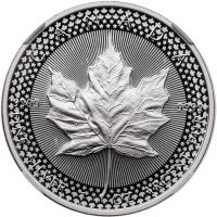 Canada. 2019 Modified Proof Maple Leaf (from the Pride of Two Nations Coin Set) Silver $5