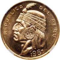 Peru. 50 Soles, 1967 NGC MS65