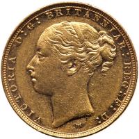 Australia. Sovereign, 1887-M EF