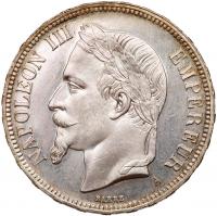 France. 5 Francs, 1870-A (Paris) PCGS MS65