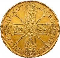 Great Britain. 5 Guineas, 1701 NGC AU55 - 2