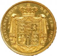 Great Britain. Proof 5 Pounds, 1826 NGC Proof - 2