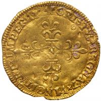 France. Ecu d'or, 1562-N (Montpellier) PCGS About Unc - 2