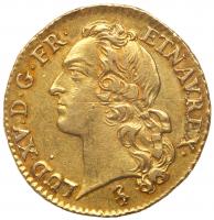 France. Louis d'or au bandeau, 1757-A (Paris) PCGS AU55