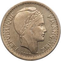 Algeria. Essai Piedfort 20 Francs, 1949 Brilliant Unc