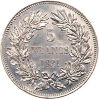 France. Pattern 5 Francs, 1831 PCGS Unc - 2