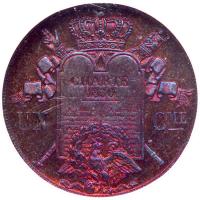 France. Essai 1 Centime, 1847 NGC MS67 - 2