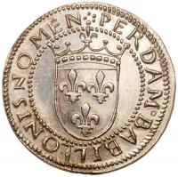 France. Fantasy Silver Pattern Ducat, (c.1880) PCGS Specimen 63 - 2