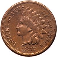 1877 Indian Head 1C