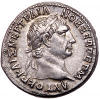 Cilicia, Tarsus. Trajan, AD 98-117. AR Tetradrachm (27mm, 14.99g) About EF