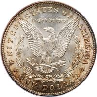 1878 Morgan $1. 7 Tail Feathers, Rev of 1878 ANACS MS63 - 2