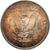 1878 Morgan $1. 7 Tail Feathers, Rev of 1878 ANACS MS62 - 2