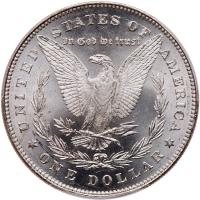 1878 Morgan $1. Strongly Dbld Tail Feathers PCGS MS63 - 2