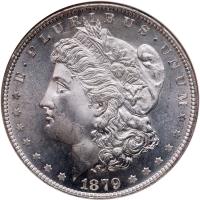 1879-S Morgan $1. Rev of 1879 NGC MS66