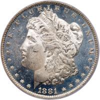 1881-O Morgan $1 PCGS MS62 DMPL