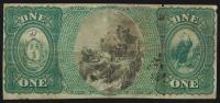 $1 National Bank Note. Meridien NB of Meridien, CT. Ch. 1382. Fr. 380a. PMG Ch Fine 15 Net. - 2