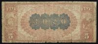 $5 National Bank Note. Naugatuck NB of Naugatuck, CT. Ch. 3020. Fr. 467 - 2