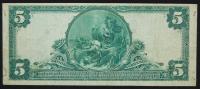 $5 National Bank Note. Meriden NB of Meriden, CT. Ch. 1382. Fr. 587. PMG Very Fine 25 Net. - 2