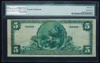 $5 National Bank Note. Third NB, Springfield, MA. Ch. 308. Fr. 590. PMG Choice VF 35. - 2