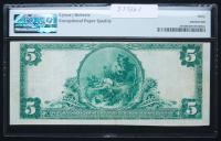 $5 National Bank Note. Merchants NB, Salem, MA. Ch. 726. Fr. 598. PMG Very Fine 30 EPQ - 2